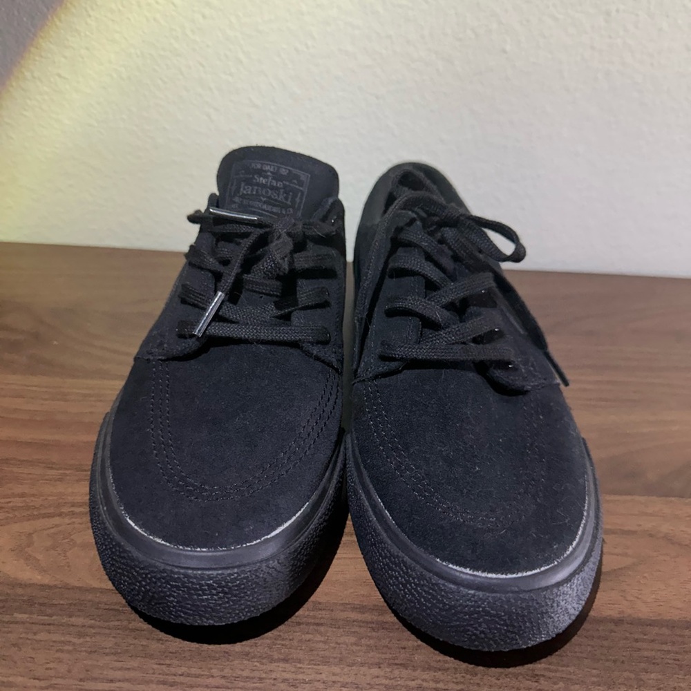 Nike SB Zoom Stefan Janoski Black Suede Size 8